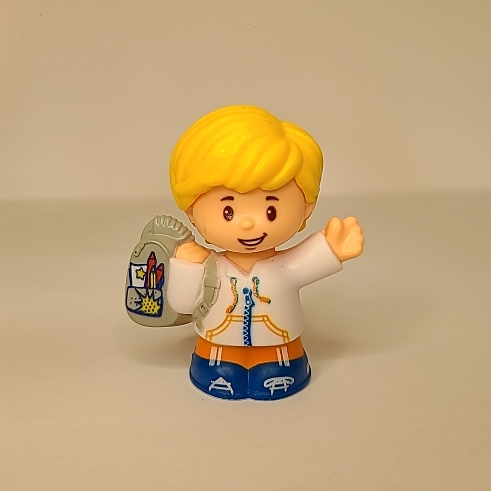 Fisher Price Little People Travel Together Eddy with Backpack